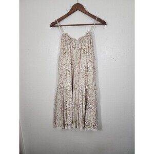 Treasure Bond Sleevless Tiered Dress Size L NEW